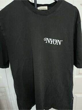 New York or Nowhere Black Short Sleeve Logo Tee